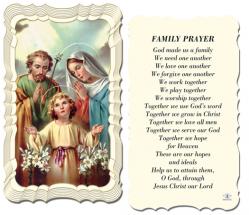  \"Family Prayer\" Prayer/Holy Card (Paper/50) 
