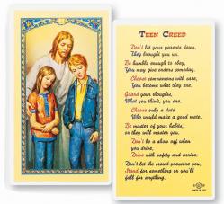  \"Teen Creed\" Laminated Prayer/Holy Card (25 pc) 