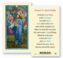  \"Prayer to Saint Philip\" Laminated Prayer/Holy Card (25 pc) 