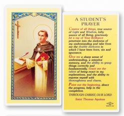  \"A Student\'s Prayer\" Laminated Prayer/Holy Card (25 pc) 