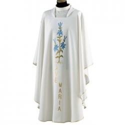  Marian Chasuble in Primavera Fabric 