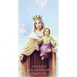  \"Our Lady of Mount Carmel\" Prayer/Holy Card (Paper/100) 