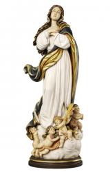  Our Lady of the Assumption of Mary Statue by Murillo in Maple or Linden Wood, 5.5\" - 71\"H 