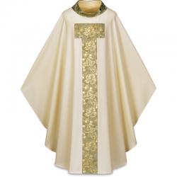  Beige Gothic Chasuble - Pius Fabric 