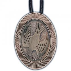  Holy Spirit/Dove of Peace Pendent & Cord (1 3/4\") 