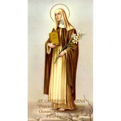 \"St. Catherine of Siena\" Prayer/Holy Card (Paper/100) 