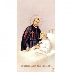  \"St. Camillus of Lellis\" Prayer/Holy Card (Paper/100) 