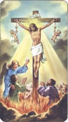  \"Crucifixion\" Prayer/Holy Card (Paper/100) 