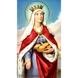  \"St. Elizabeth of Hungary\" Prayer/Holy Card (Paper/100) 