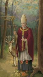  \"St. Hubert\" Prayer/Holy Card (Paper/100) 