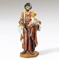  \"Saint Joseph With Child\" Statue for Church or Home 