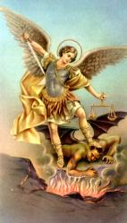 \"St. Michael the Archangel\" Spanish Prayer/Holy Card (Paper/100) 