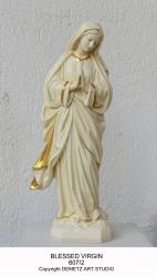  Madonna/Blessed Virgin Mary Statue in Linden Wood (Custom) 