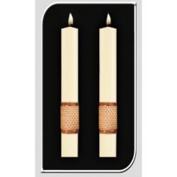  Holy Cross of San Damiano Paschal Side Candles 1 1/2\" x 12\" 