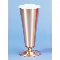  Combination Finish Bronze Altar Vase (B): 7020 Style - 16.5\" Ht 