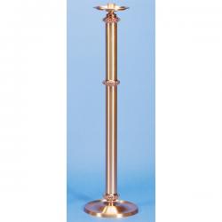  Fixed Combination Finish Floor Bronze Candlestick: 7020 Style - 1 1/2\" Socket 
