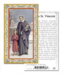  \"Prayer to St. Vincent\" Prayer/Holy Card (Paper/100) 