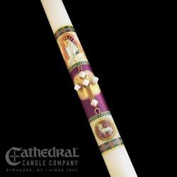  Prince of Peace Paschal Candle #4-2, 2 x 36 
