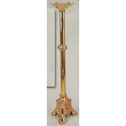  Processional High Polish Finish Floor Bronze Candlestick: 8130 Style - 44\" Ht 