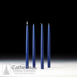  Advent Tapers 4 Blue - 12\" 