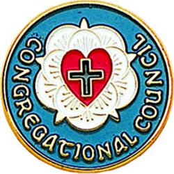  Congregational Council Pin (2 pc) 