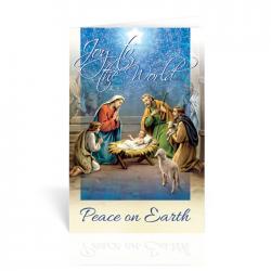  CHRISTMAS NATIVITY WITH DRUMMER BOY & SHEPHERD CARDS (10 PC) 