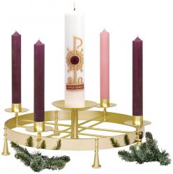  Table Top Advent Wreath - 25\" Dia 