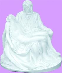  Pieta Statue in Indoor/Outdoor Vinyl Composition, 12\"H 