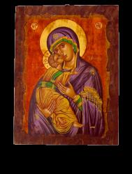  Mother of God \"Hodigitria Orthodox Icon 
