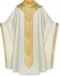  Monastic Chasuble Set - Cantate Fabric 