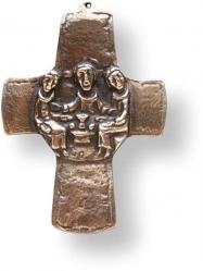  Bronze Cross - Emmaus Disciples - 4\" ht 