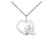  Heart/Guardian Angel Neck Medal/Pendant Only 