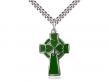  Celtic Cross Enameled Neck Medal/Pendant Only 
