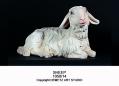  Sheep Lying Christmas Nativity Figurine by "Kostner" in Fiberglass 