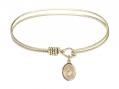  Saint Christopher Charm Bangle Bracelet 