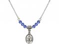  Chalice Medal Birthstone Necklace Available in 15 Colors 