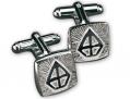  Cuff Links For Bishop - Sterling Silver 