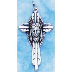  2\" Head of Christ Rosary Crucifix (Dozen) 
