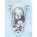  Madonna/Blessed Virgin & Child Rosary Center (Dozen) 