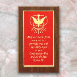  Holy Spirit Prayer Plaque (3 3/8\" x 5 3/8\") 