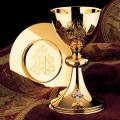  Piety Chalice & Scale Paten w/Ring 