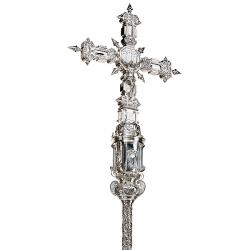  Standing Floor Processional Cross/Crucifix 