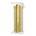  Marble & Brass Finish Lectern 