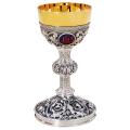  IHS Chalice & Scale Paten 
