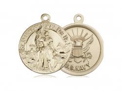  St. Joan of Arc/Navy Neck Medal/Pendant Only 