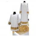  Adult/Clergy Surplice in Mixed Cotton Fabric 