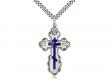  St. Olga Enameled Cross Neck Medal/Pendant Only 