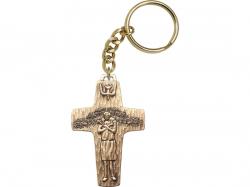  Papal Crucifix Keychain 
