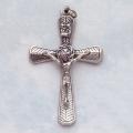 2" Small Metal Rosary Crucifix (12 pc) 