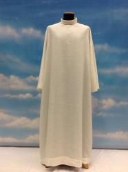  Adult/Clergy Alb in Mixed Linen Fabric 